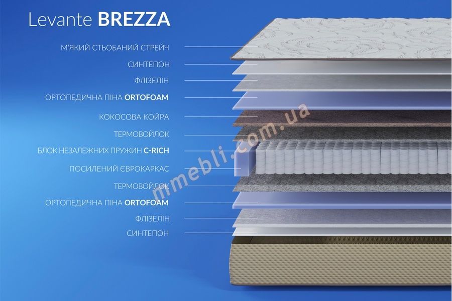 Матрац Highfoam Levante Brezza 80х190 HIGHFOAM - 4