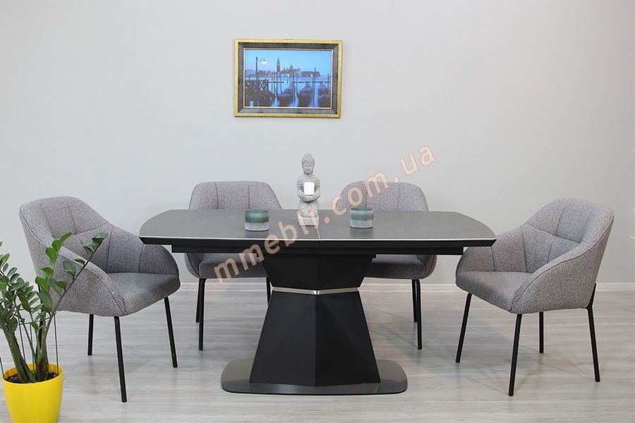 Крісло Chicago DC-2227 (Чикаго) рогожка сіра PREMIUM - 6