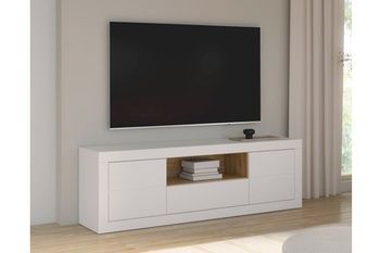 Тумба ТВ LEFKADAS LFKT231 Forte Белый мат/Дуб Маувелла Forte - 1