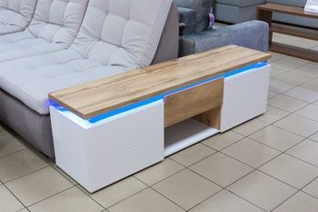 Тумба ТВ Cortina 160 дуб вотан LED