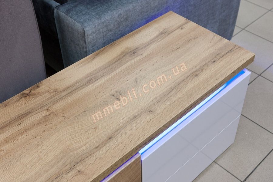 Тумба ТВ Cortina 160 дуб вотан LED