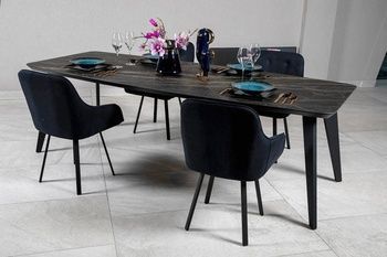 Стол DETROIT 260см Aqua Rodos керамика Laminam Naturali Noir Desir Aqua Rodos - 1
