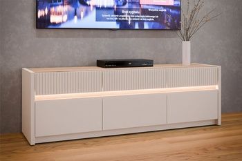 Тумба ТВ OAK SQUERE OSQT031B Forte бежевый мат/дуб Маувелла Forte - 1