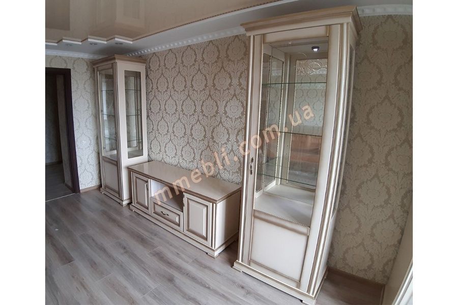 Гостиная деревянная Доминика белый с патиной Talan Group - 2