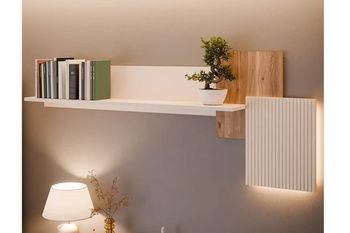 Полка OAK SQUERE OSQB01B Forte бежевый мат/дуб Маувелла Forte - 1