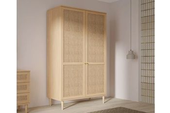 Шкаф 2-дв. CALASETTA CQSS922 Forte Дуб элегант/Техноротанг Forte - 1