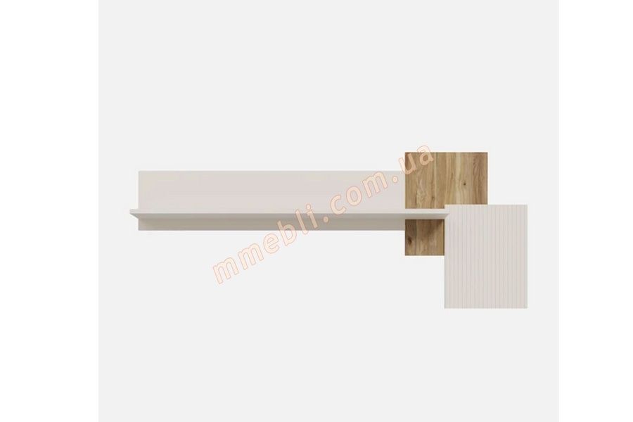 Полка OAK SQUERE OSQB01B Forte бежевый мат/дуб Маувелла Forte - 2