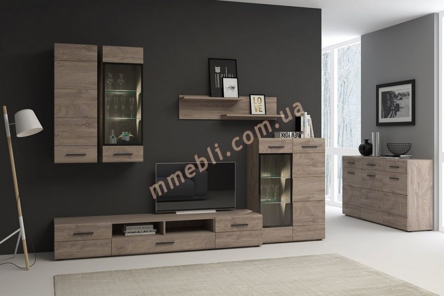 Буфет Bianko BI 7 (Бьянко) дуб эндгрейн GF Furniture - 2