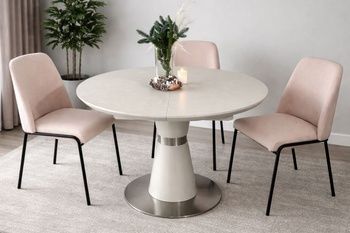 Стіл Cuba T7257 110см кераміка Arena beige PREMIUM - 1