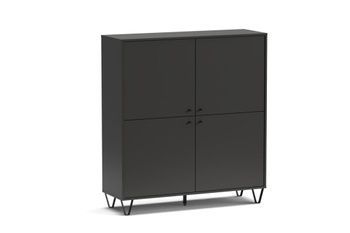 Тумба ALDO AL8 (Альдо) базальт темно-серый GF Furniture - 1