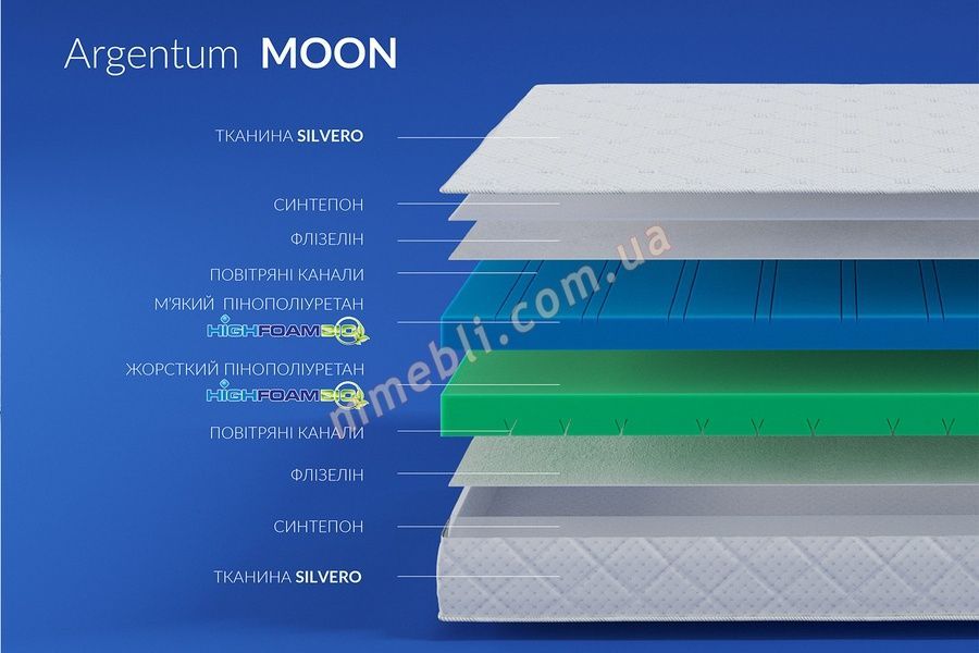 Матрац Noble Argentum Moon наповнення