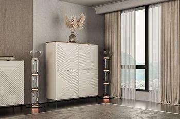 Тумба 4-х дверна EVO EO2 (Ево) GF кашемір матовий GF Furniture - 1
