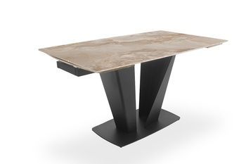 Стол обеденный Lamberg 140 Bjorn керамика Agate Glossy