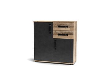 Комод Mosso MO2 Олд стайл светлый/Матера серый GF Furniture - 1