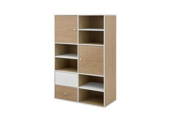 Пенал Fumo FM3 GF Дуб каменный/белый GF Furniture - 1