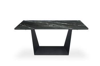 Стол Edmund 160 Bjorn керамика Marquina Black Matt