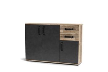 Комод Mosso MO4 Олд стайл светлый/Матера серый GF Furniture - 1