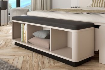 Банкетка VODOL VXLD031 Forte Бежевый мат/Черный Forte - 1