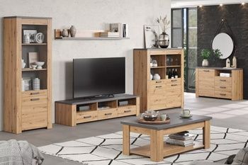 Гостиная FOLLOW Дуб артисан/матера серый GF Furniture - 1